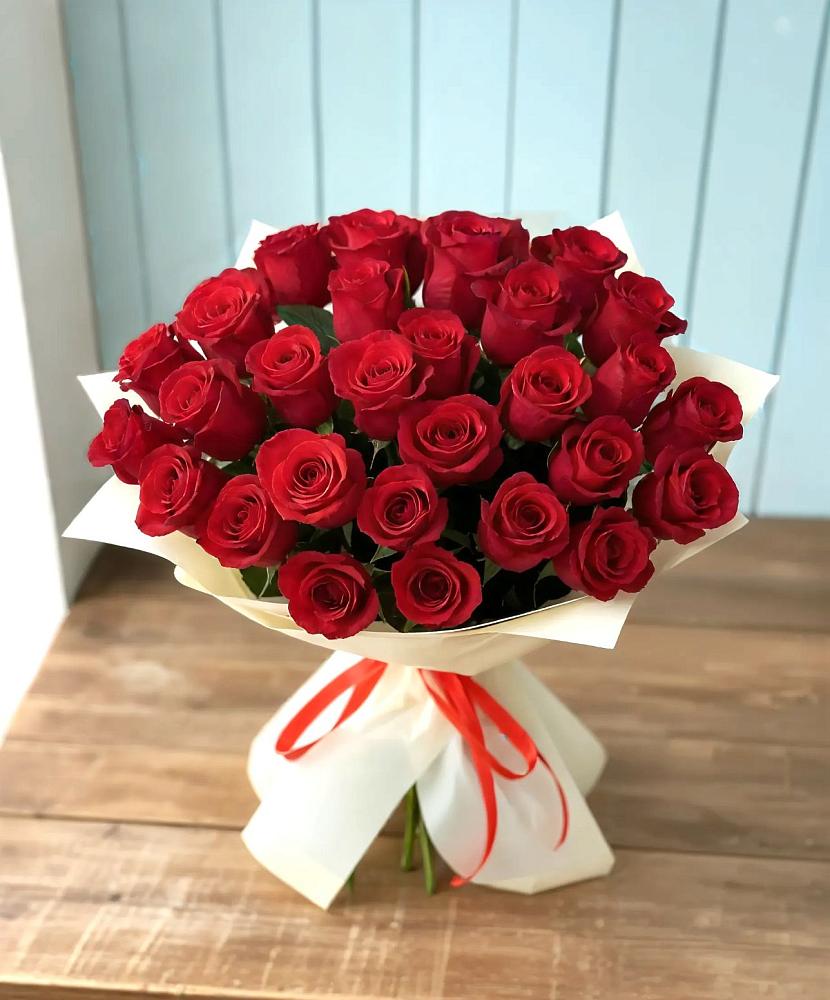 Букет 29 Красных роз в Петровской