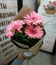 Букет цветов из:  Герберы #REPLACE_PRED# Петровской