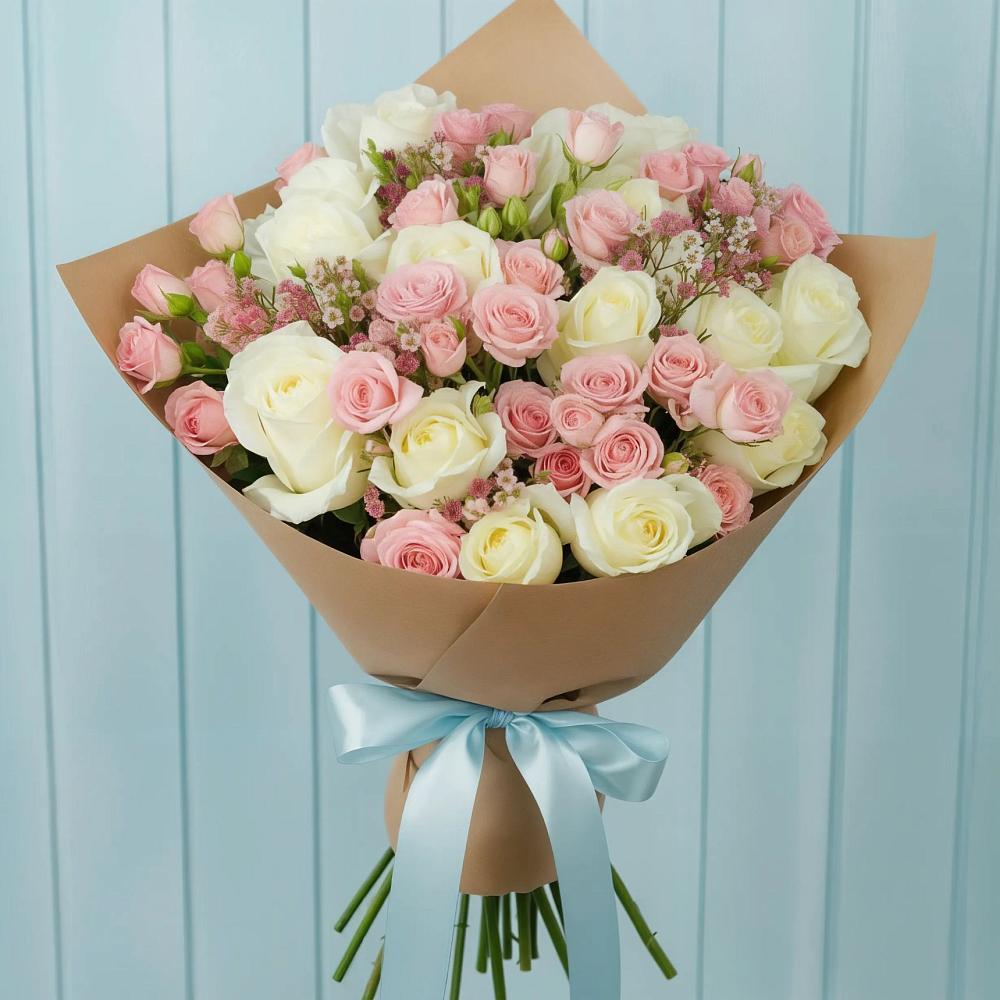 Букет цветов из: Розы в Петровской