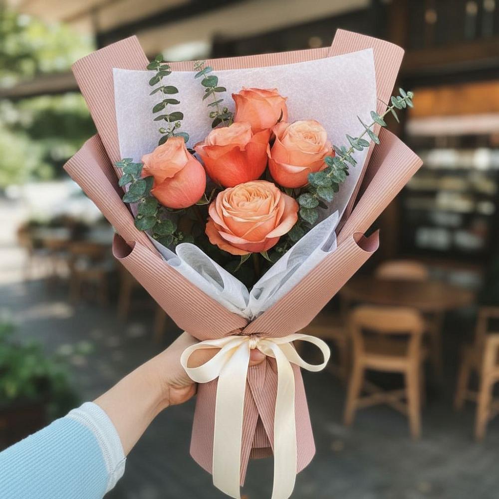 Букет цветов из: Розы в Петровской