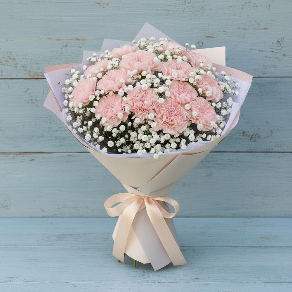 Букет цветов из: Гвоздики в Петровской