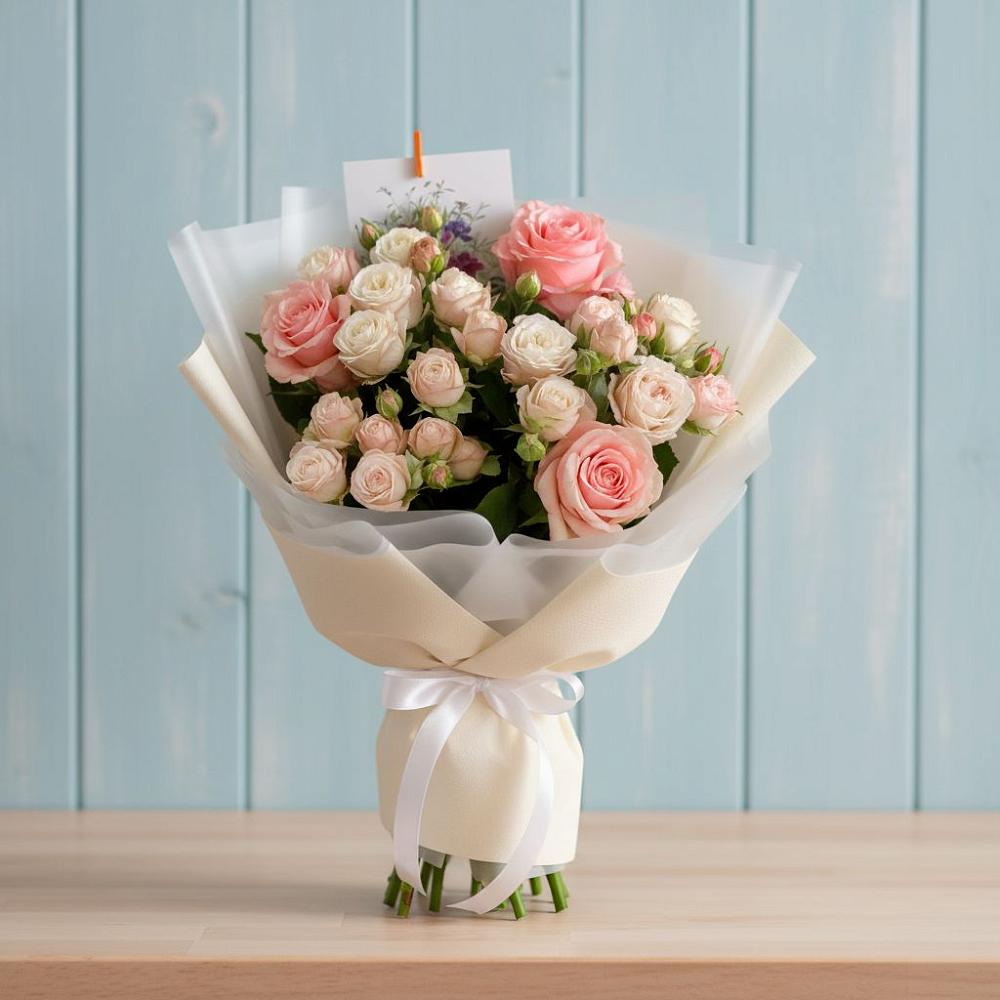 Букет цветов из: Розы в Петровской