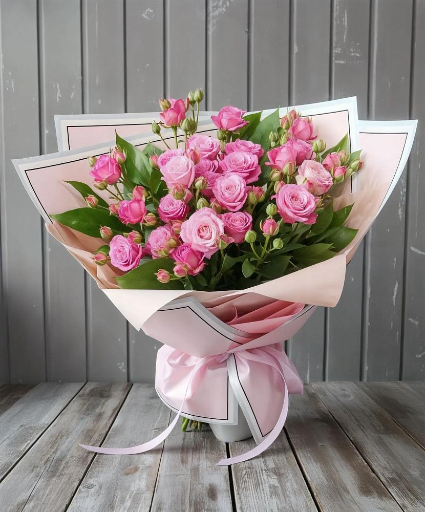 Букет Розовый кустик в Петровской