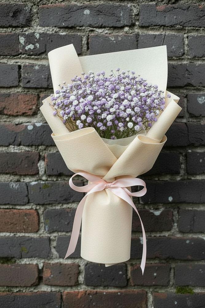 Букет цветов из: Гипсофила в Петровской