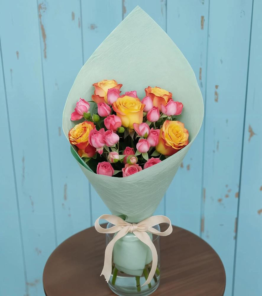 Букет цветов из: Розы в Петровской