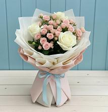 Букет цветов из:  Розы в Петровской