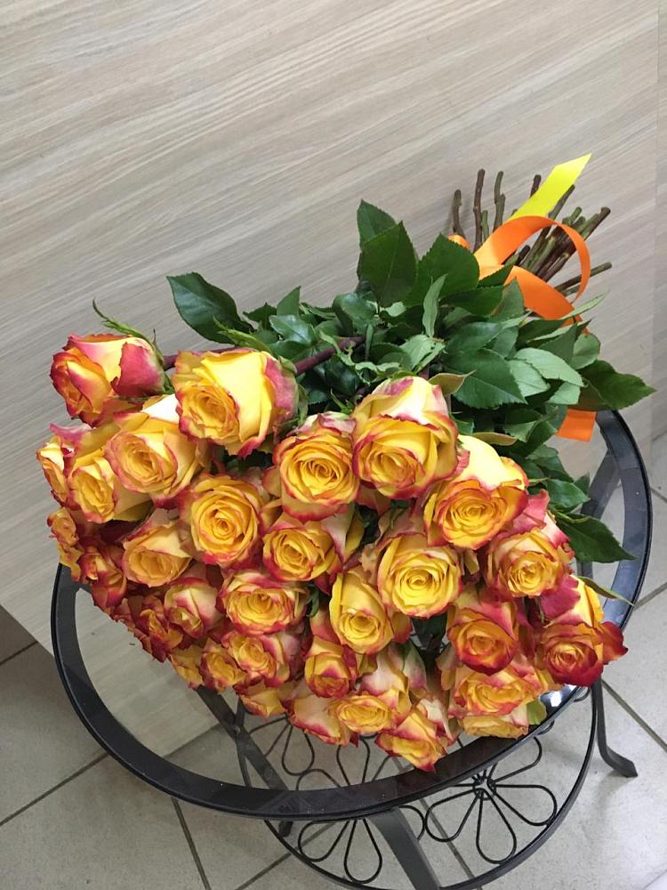 Букет Желтые розы в Петровской