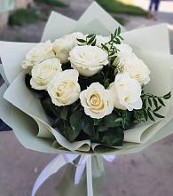 Букет Белые розы Проуд #REPLACE_PRED# Петровской
