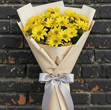 Букет цветов из:  Хризантемы #REPLACE_PRED# Петровской