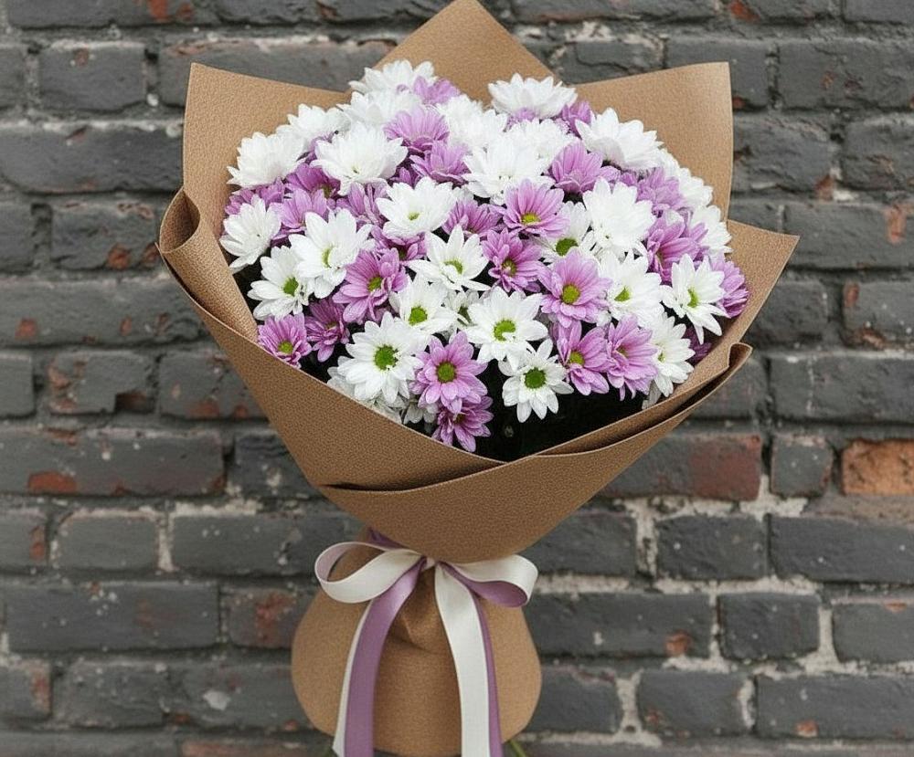 Букет цветов из: Хризантемы в Петровской