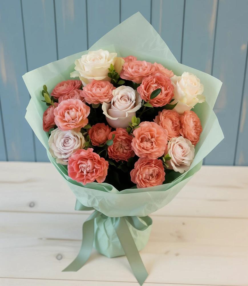 Букет цветов из: Розы в Петровской