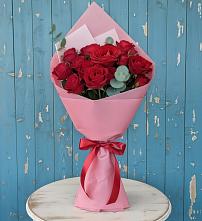 Букет цветов из:  Розы #REPLACE_PRED# Петровской