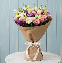 Букет цветов из:  Лизиантусы в Петровской
