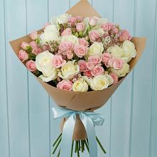 Букет цветов из:  Розы в Петровской